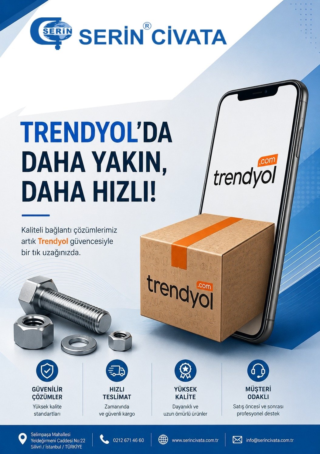 Trendyol Mağazamız Açıldı!